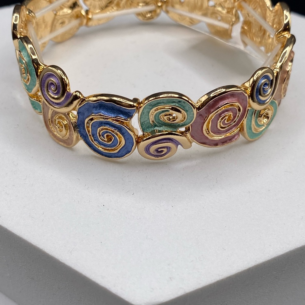 Colorful Swirl Bracelet